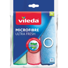 Серветки з мікрофібри Vileda Ultra Fresh Антибактеріальні 3 шт